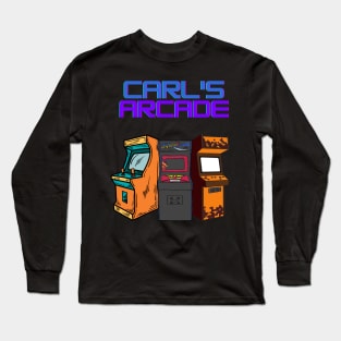 Carl's Arcade Long Sleeve T-Shirt